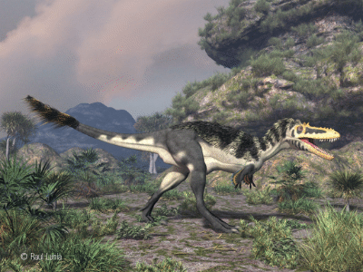 Alioramus / © Raul Lunia. Verwendet mit freundlicher Genehmigung des Autors.